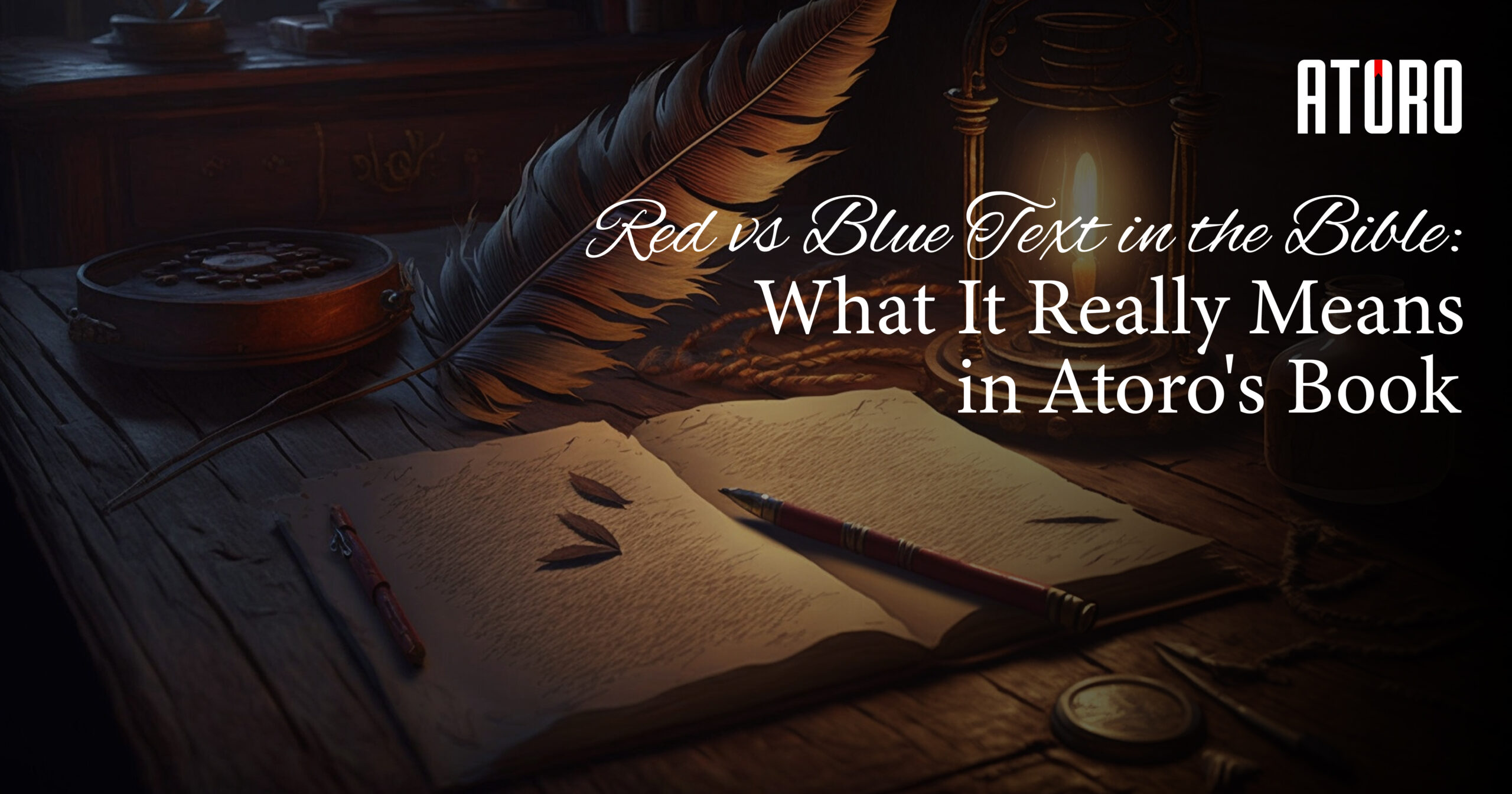 Red vs Blue Text in the Bible